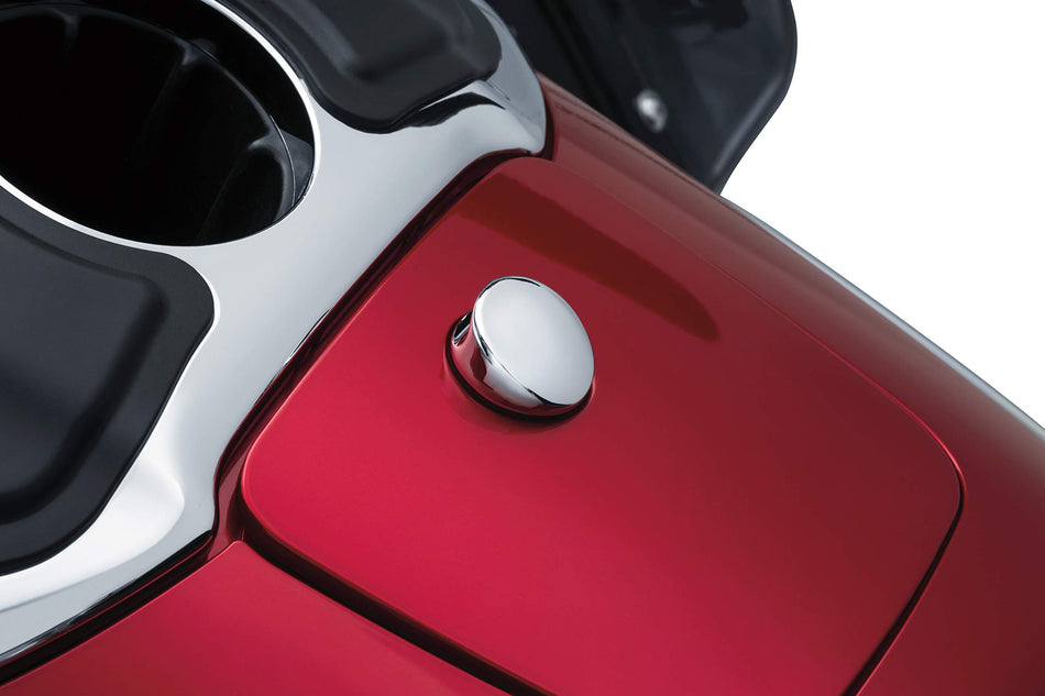 Kuryakyn 3888 Motorcycle Accent Accessory: Quick Release Fuel Door Knob for 2001-17 Honda Gold Wing GL1800 & F6B Motorcycles, Chrome