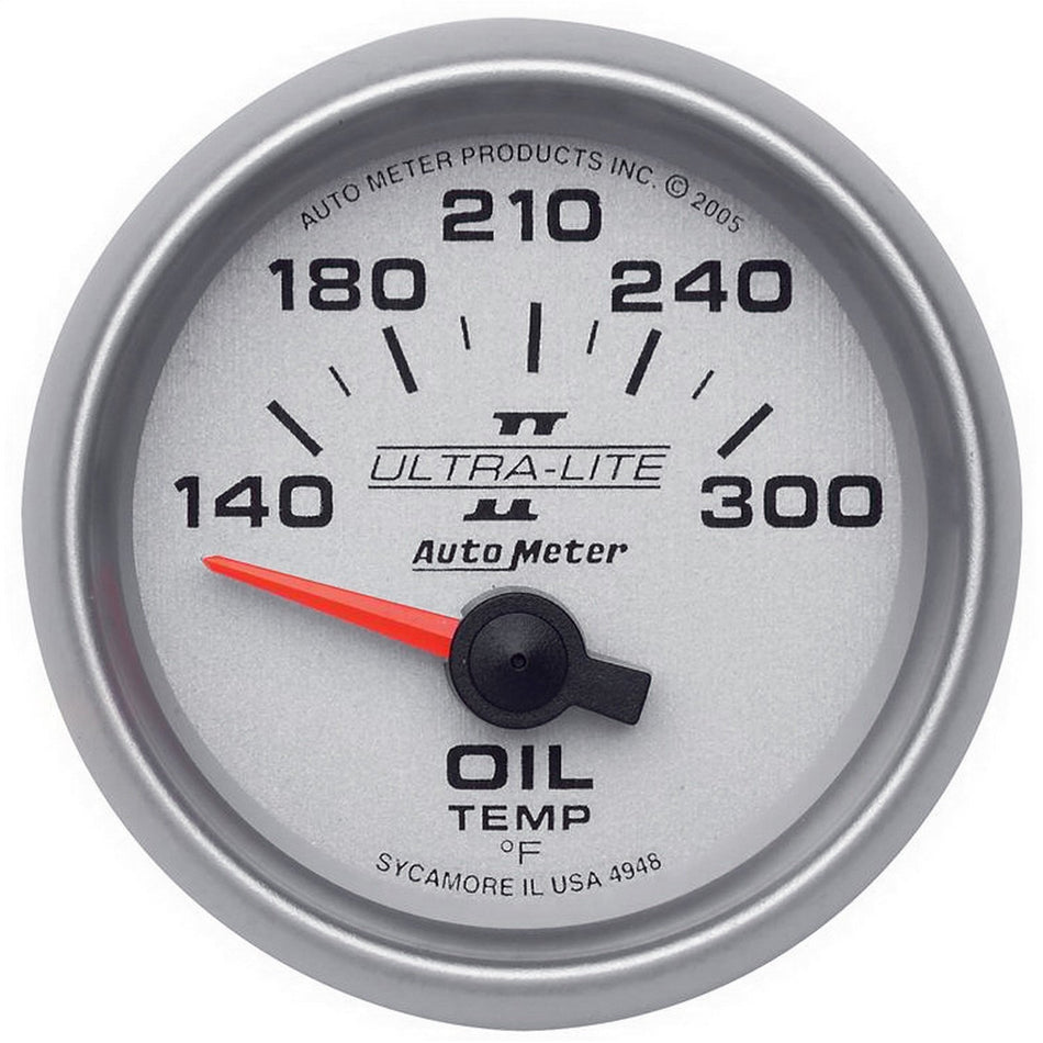 Auto Meter 4948 Ultra-Lite II Electric Oil Temperature Gauge