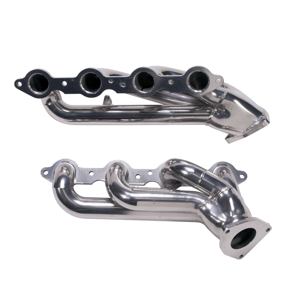 BBK 40060 1-3/4" Shorty Tuned Length Performance Exhaust Headers for GM Truck And SUV 6.0L - Polished Silver Ceramic Finish