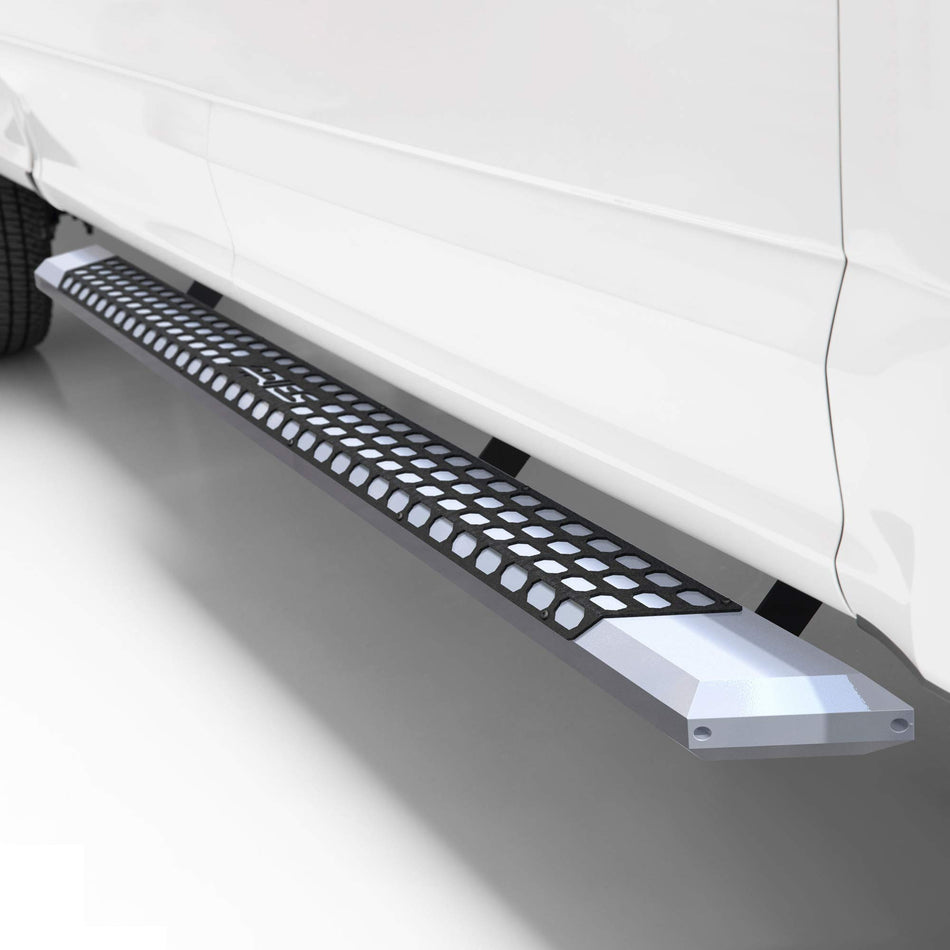 ARIES 2555004 AdvantEDGE Chrome Aluminum 53-Inch Truck Running Boards, Select Dodge, Ram 1500, 2500, 3500