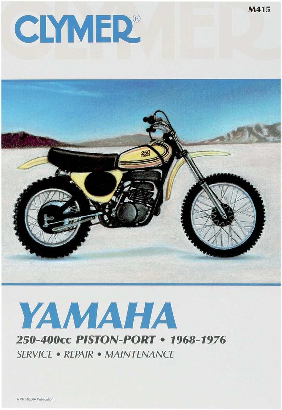 Clymer CM415 Repair Manual Yam 250-400