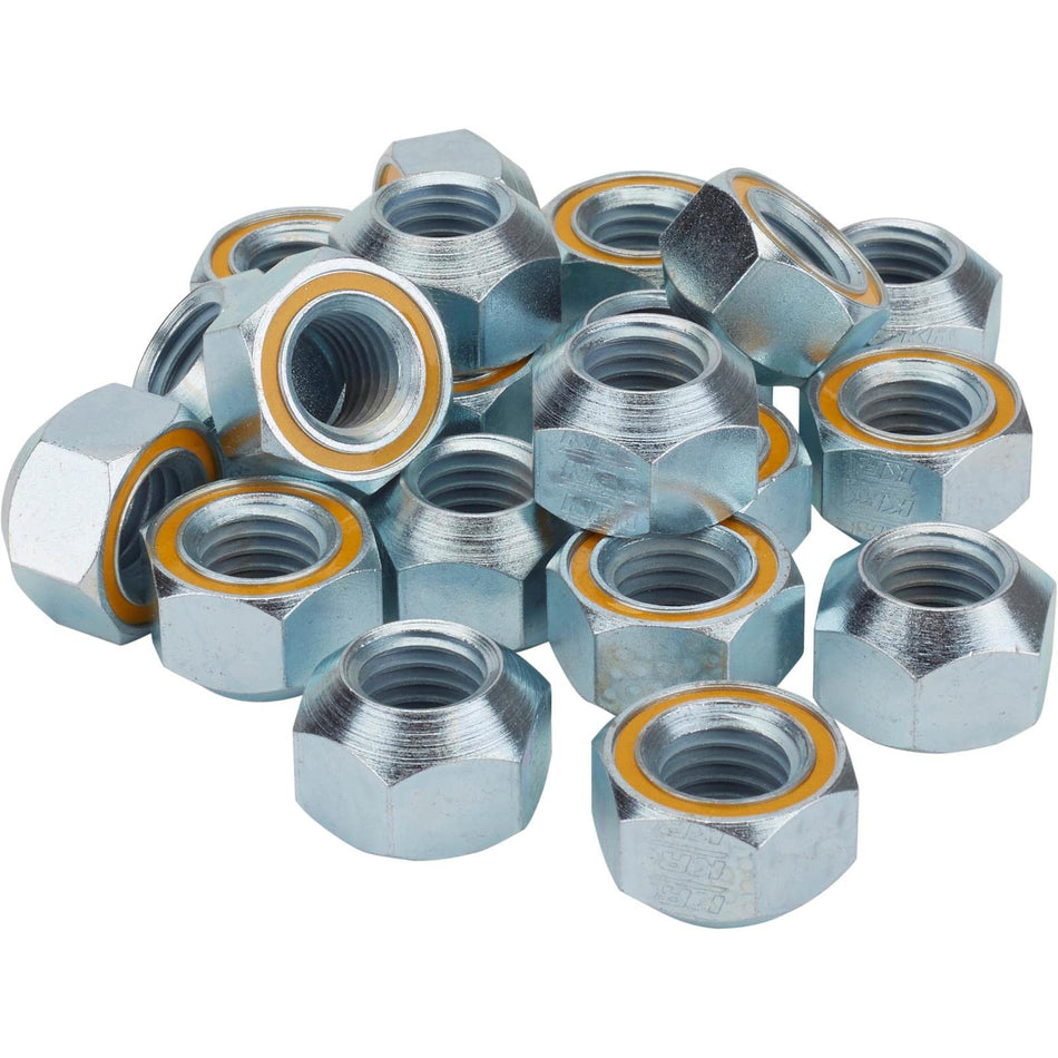 KRC-8214 Single Angle 5/8-11 Steel Lug Nuts w/ Reflective Yellow