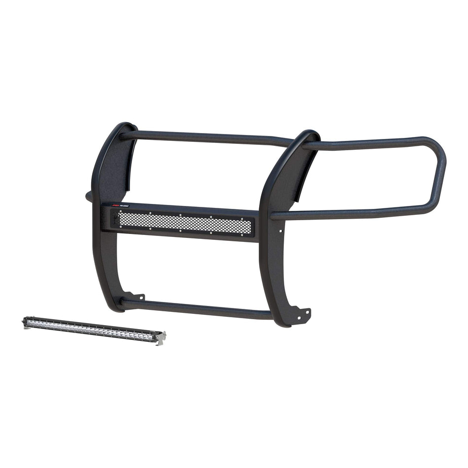 ARIES 2170037 Pro Series Black Steel Grille Guard with Light Bar, Select Ford Ranger