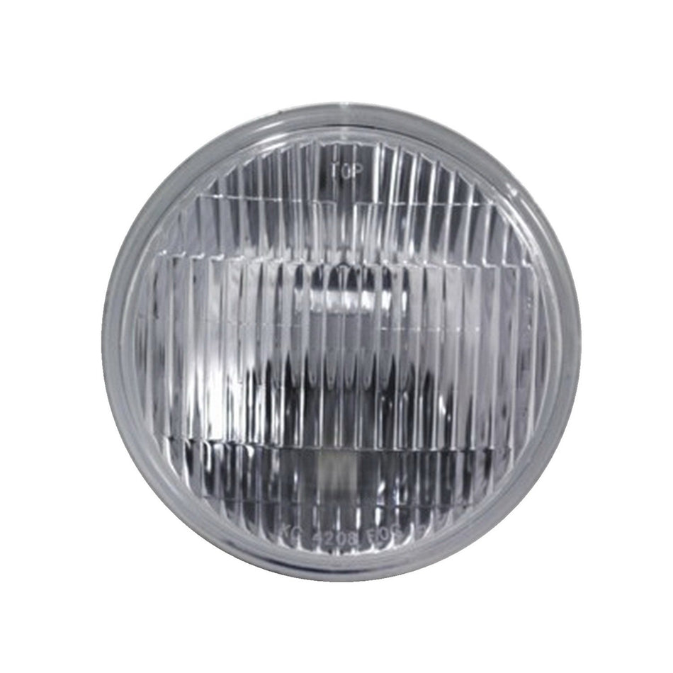 KC HiLiTES 4208 5 Replacement Fog Beam Pattern Glass Lens/Reflector with H3 Bulb Socket Adapter