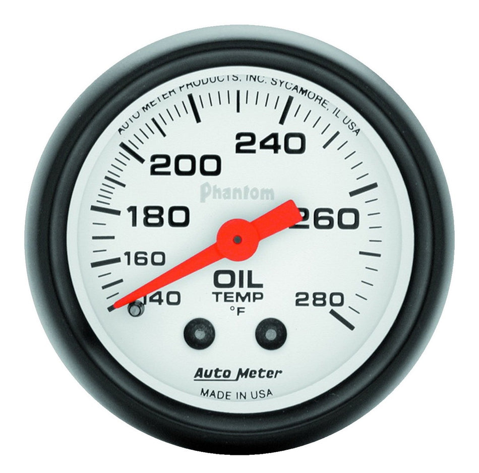 Auto Meter 5741 Phantom Mechanical Oil Temperature Gauge