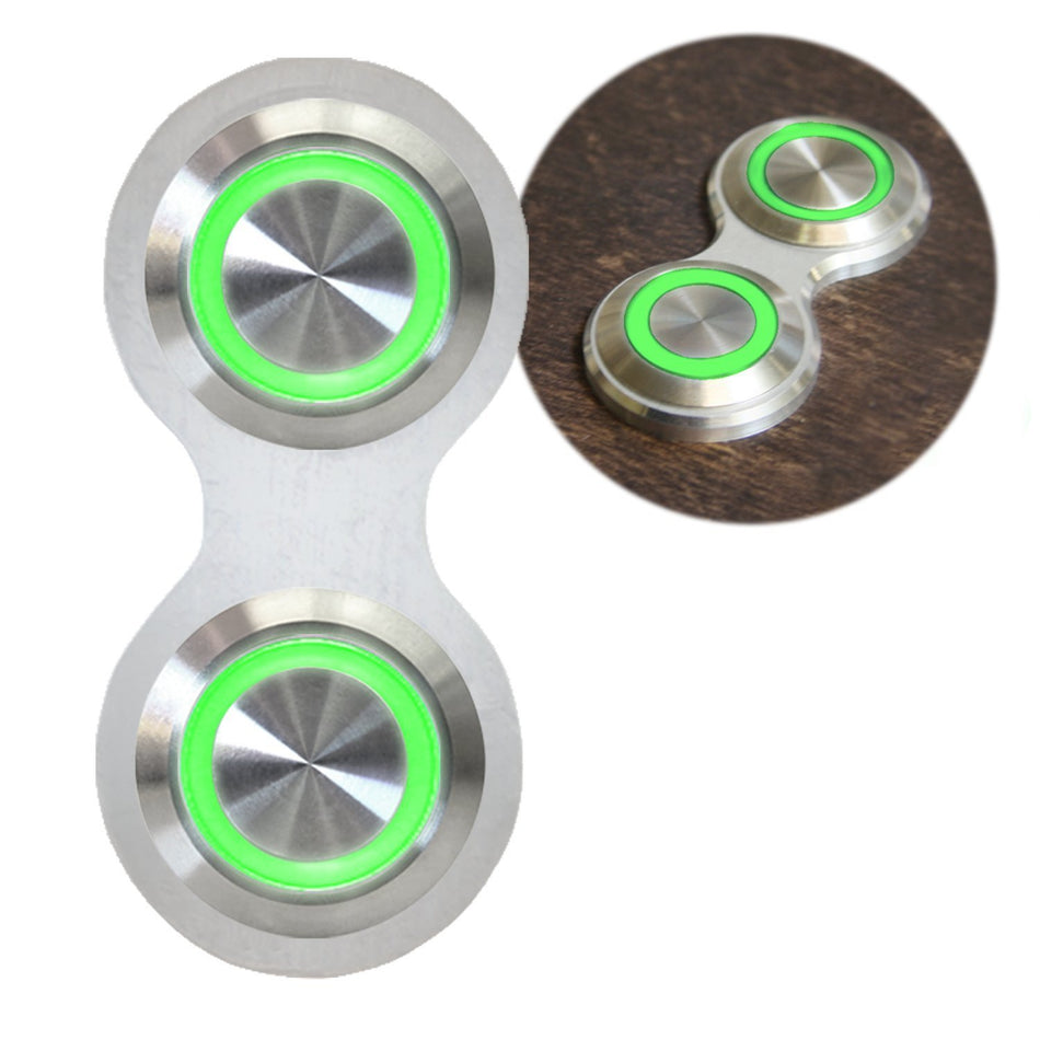 AutoLoc AUTBBB22 Retro Billet Switch with Green LED Illumination