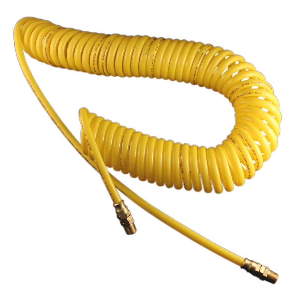 MILTON 1671-30 1/4 x 30' Polyurethane Re-Koil Hose