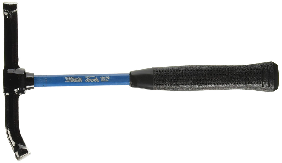 Martin 170FG Door Skin Hammer, Fiberglass handle, 7  overall length, Weight .94 pounds