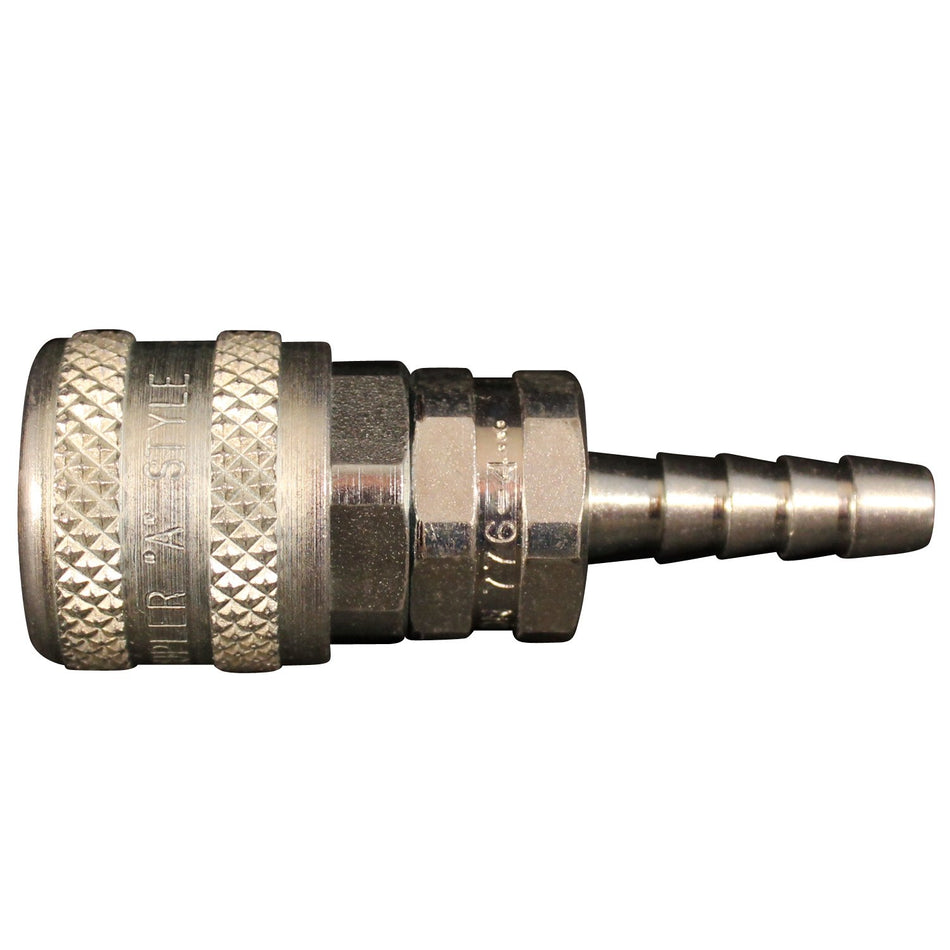 Milton 776-4 1/4" Hose Barb Body A-Style