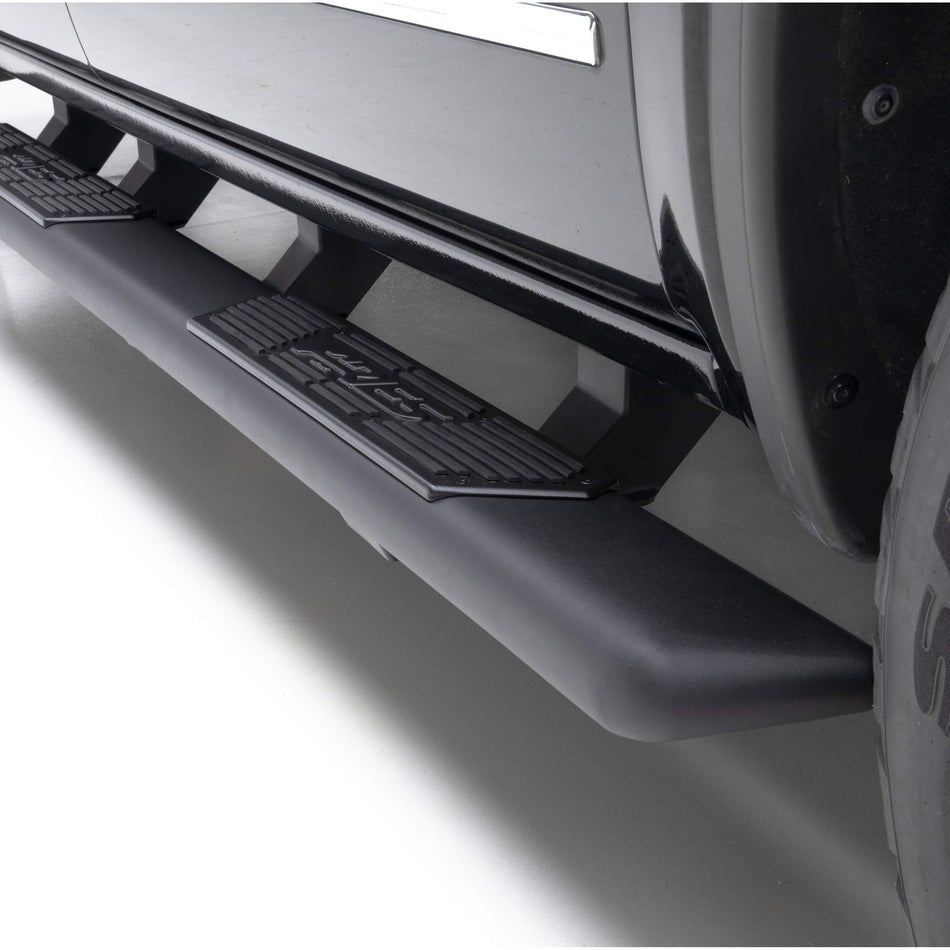 ARIES 2558054 AscentStep Black Steel 5-1/2 x 75-Inch Truck Running Boards, Select Ford Explorer