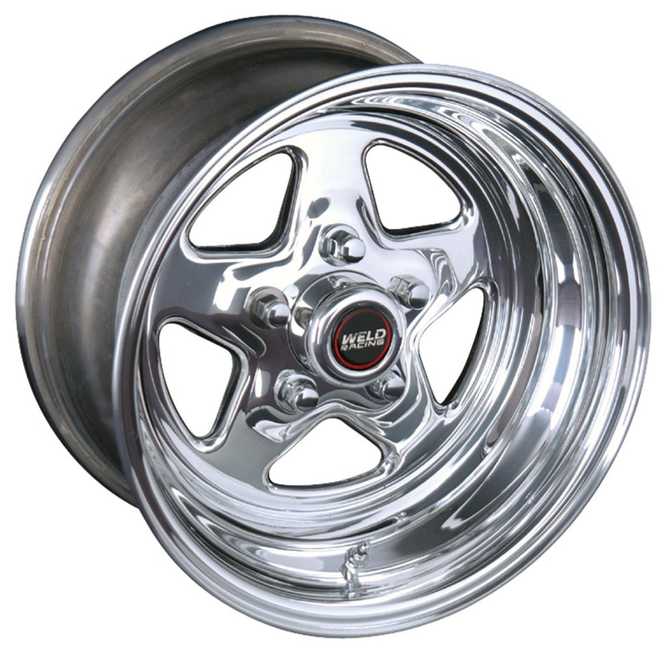 Weld Racing Pro Star (Series 96) Polished Aluminum - 15 X 12 Inch Wheel