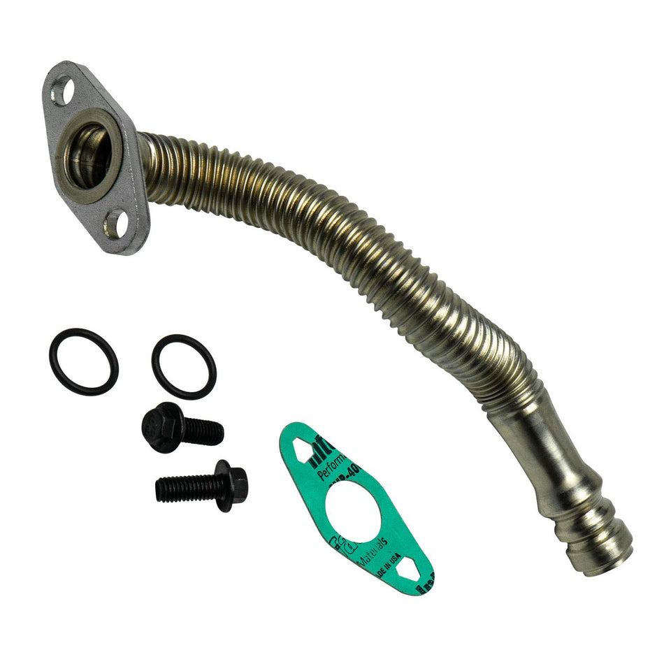 Edelmann 1032 Turbo Oil Line Kit - for 2019-07 Dodge Ram 2500/3500 / 4500/5500; 6-CYL. 6.7L DIESEL ENG.