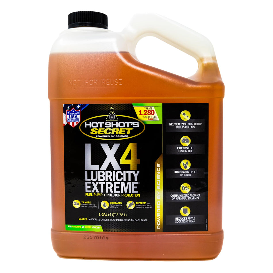 Hot Shot's Secret LX4 Lubricity Extreme 1 Gallon Bottle