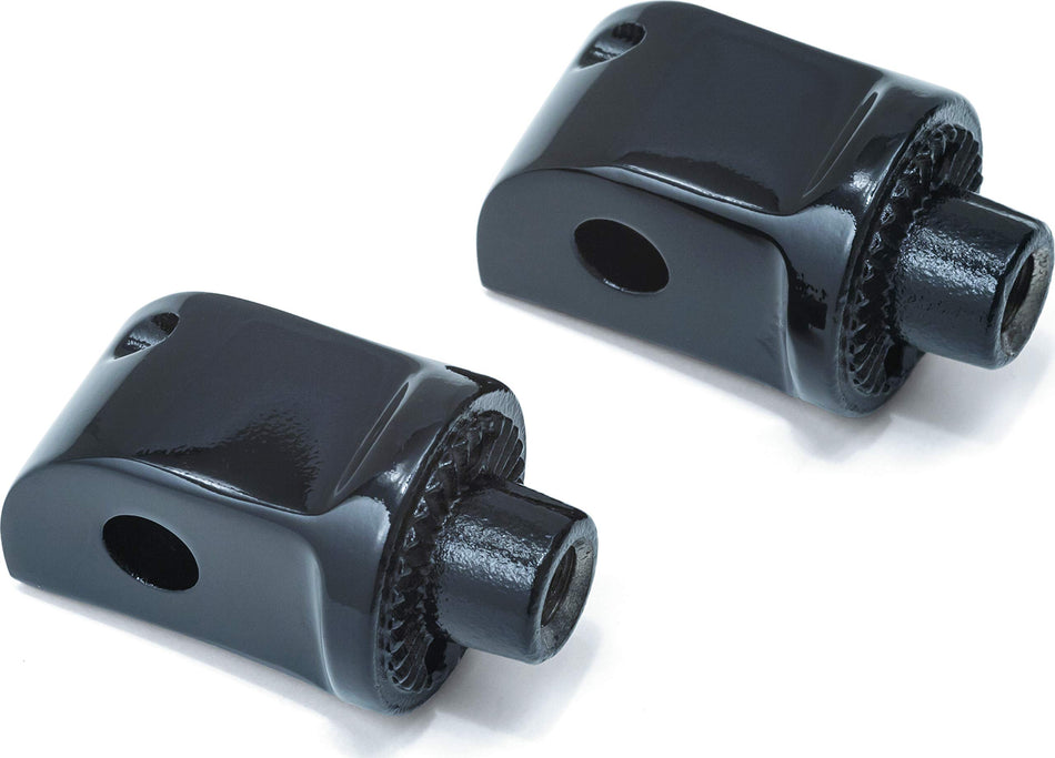 Splined Adapter Mounts for Kawasaki, Gloss Black