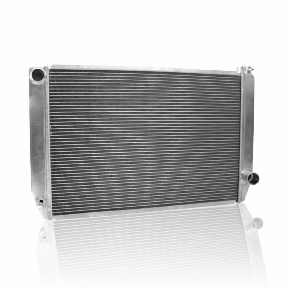 Griffin Radiator 1-55272-X MaxCool 31 x 19 2-Row Universal Radiator with 1.25 Tube and Top, Left, Bottom, Right Outlets