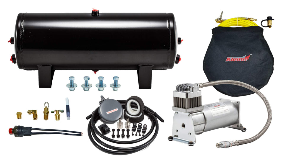 Kleinn Air Horns 6354 24-Volt 150 PSI Heavy Duty Sealed Air System With Compressor, 3 Gallon Tank and Hardware