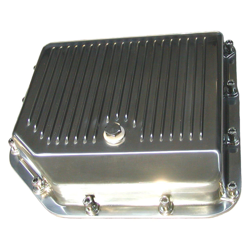 TCI 328010 GM TH35.0 Polished Die Cast Aluminum Pan (Stock Depth)