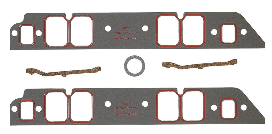 Mr. Gasket 5828 Rectangular Ultra-Seal Intake Manifold Gasket Set , Grey