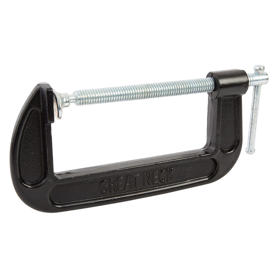 GreatNeck Saw CC6 6-Inch C-Clamp, Automotive and Wood Clamps, Wood Working Tools and Welding Clamps, C Clamps for Home Improvement and Automotive Repair