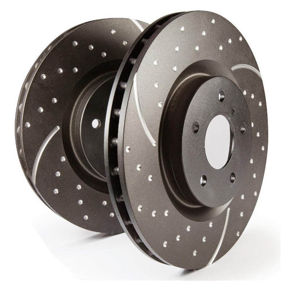 EBC Brakes GD7203 3GD Series Dimpled and Slotted Sport Rotor