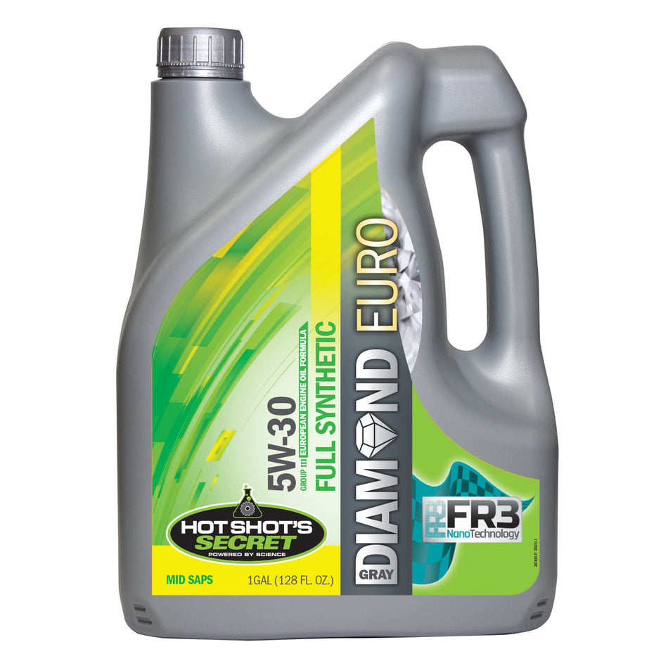 Hot Shot's Secret Gray Diamond Euro Synthetic 5W30 Oil 1 Gallon