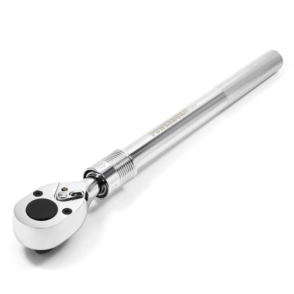 Powerbuilt Extendable Ratchet, 3/4 Inch Drive, Quick Release, Tool Extends 19 Inch to 30 Inch for Long Reach, Reversible Switch - 940745