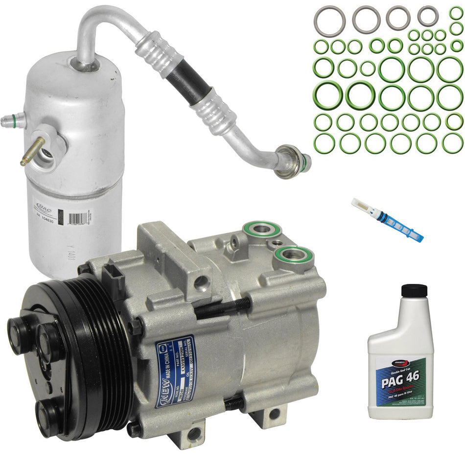 UAC KT 1404 A/C Compressor and Component Kit, 1 Pack