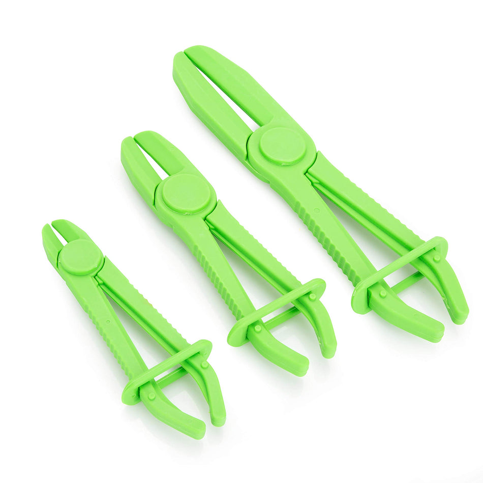 OEMTOOLS 24689 3 Piece Hose Pinching Pliers Set Hose Clamp Pliers Automotive Hose Pincher Tool Securely Seals Hoses for Repair Fuel Line Or Radiator Hose Clamp Pliers, Coolant Hose Pinch Pliers