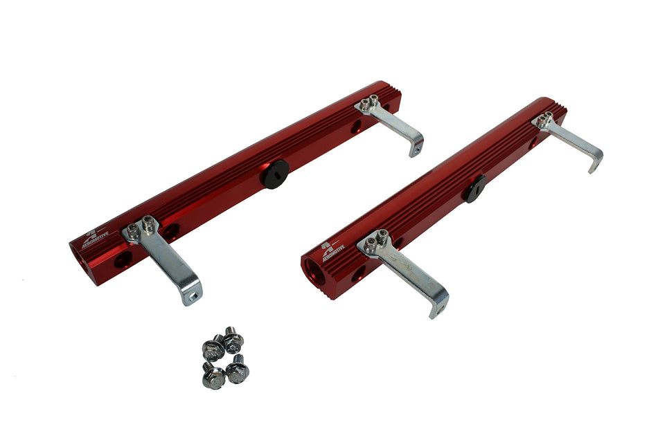 Aeromotive 14148 Fuel Rails, Edelbrock 29785 SBC Intake