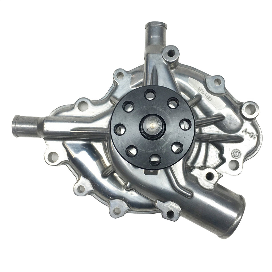 PRW 1440100 Performance Quotient As-Cast 5/8 Pilot Shaft High Flow Aluminum Water Pump for AMC/JEEP 304, 360, 401 1973-91