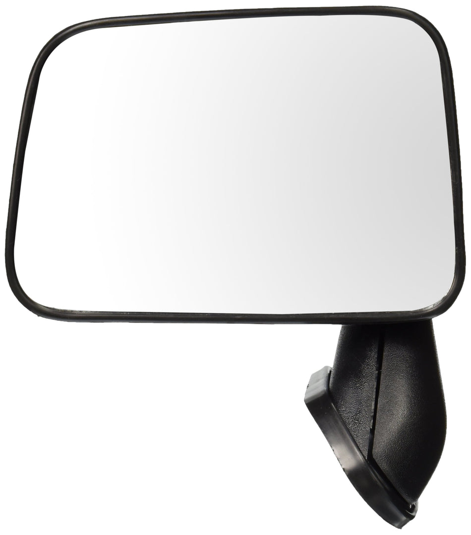 Fit System Driver Side Mirror for Toyota Pick-Up Door Mount, Black, Foldaway, Manual