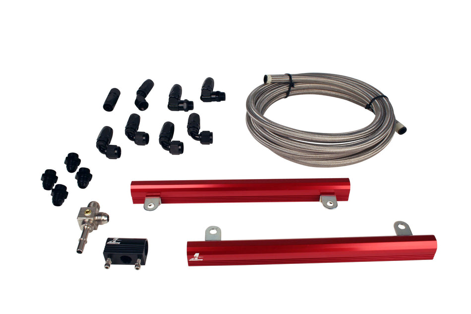 Aeromotive 14145 Billet Fuel Rail System for 2007-2009 Ford 5.4L GT500 Mustang, Returnless System