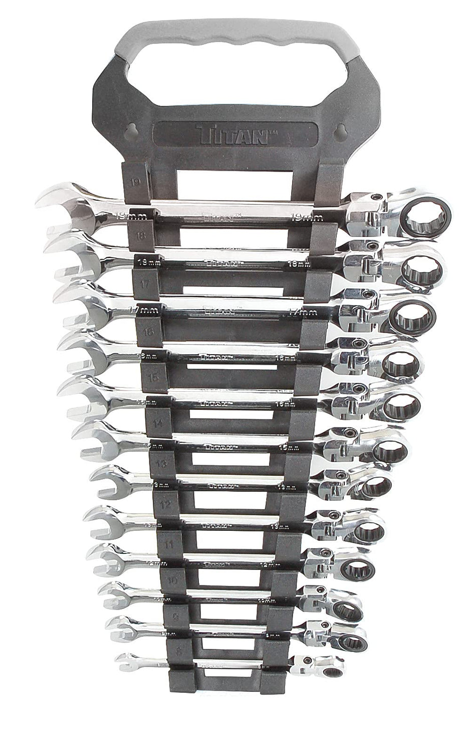 Titan Tools - 13Pc Met Flex Ratchet Wre Set (17367)