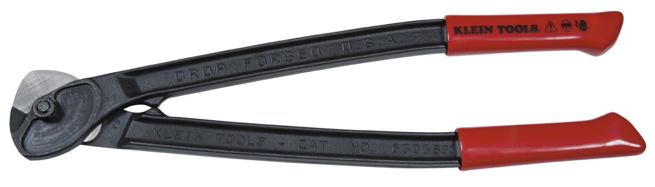 Klein Tools 63035SC Specialty Cable Cutter, Made in USA, Wire Rope Cutter Cuts Wire up to 9/32-Inch and Stoffel Container Seals