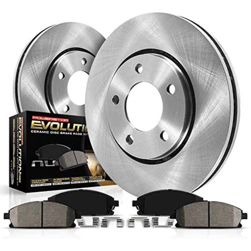 Power Stop KOE7080 Front Stock Replacement Brake Kit