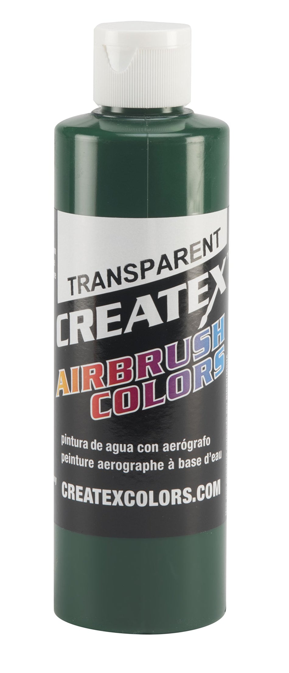 Createx Colors 5109-08 Paint for Airbrush, 8 oz, Transparent Brite Green