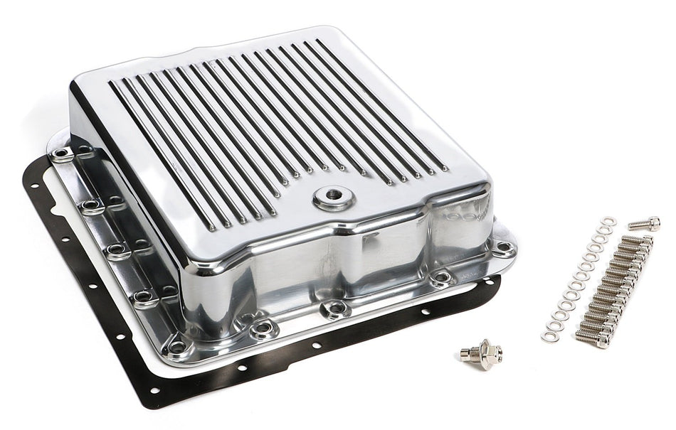 Trans-Dapt 8898 700R4 Finned Alum. Trans Pan, 1 Pack
