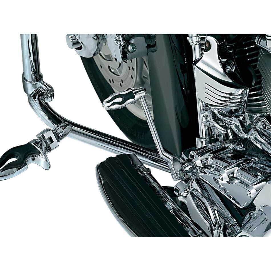 Kuryakyn 4418 Motorcycle Footpegs: Flamin' Shift Peg, Universal Fit for Shift Levers on Harley-Davidson Motorcycles, Chrome, Pack of 1