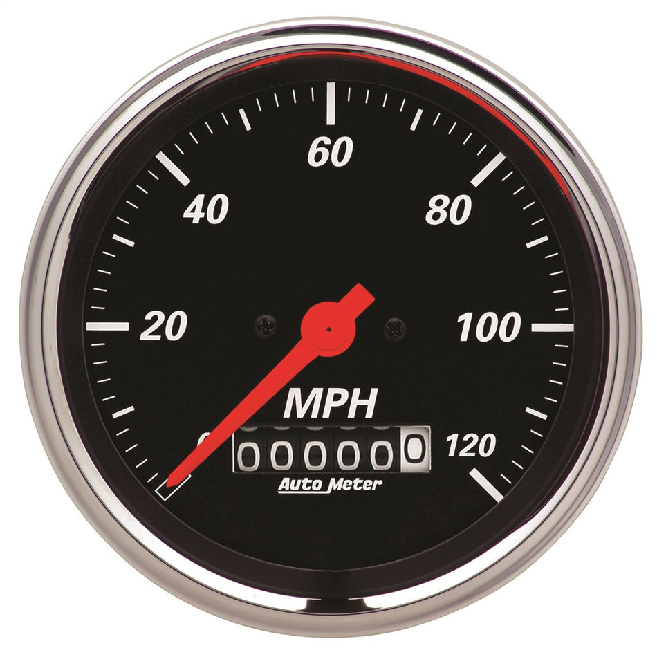 Auto Meter 1479 Designer Black Electric Programmable Speedometer