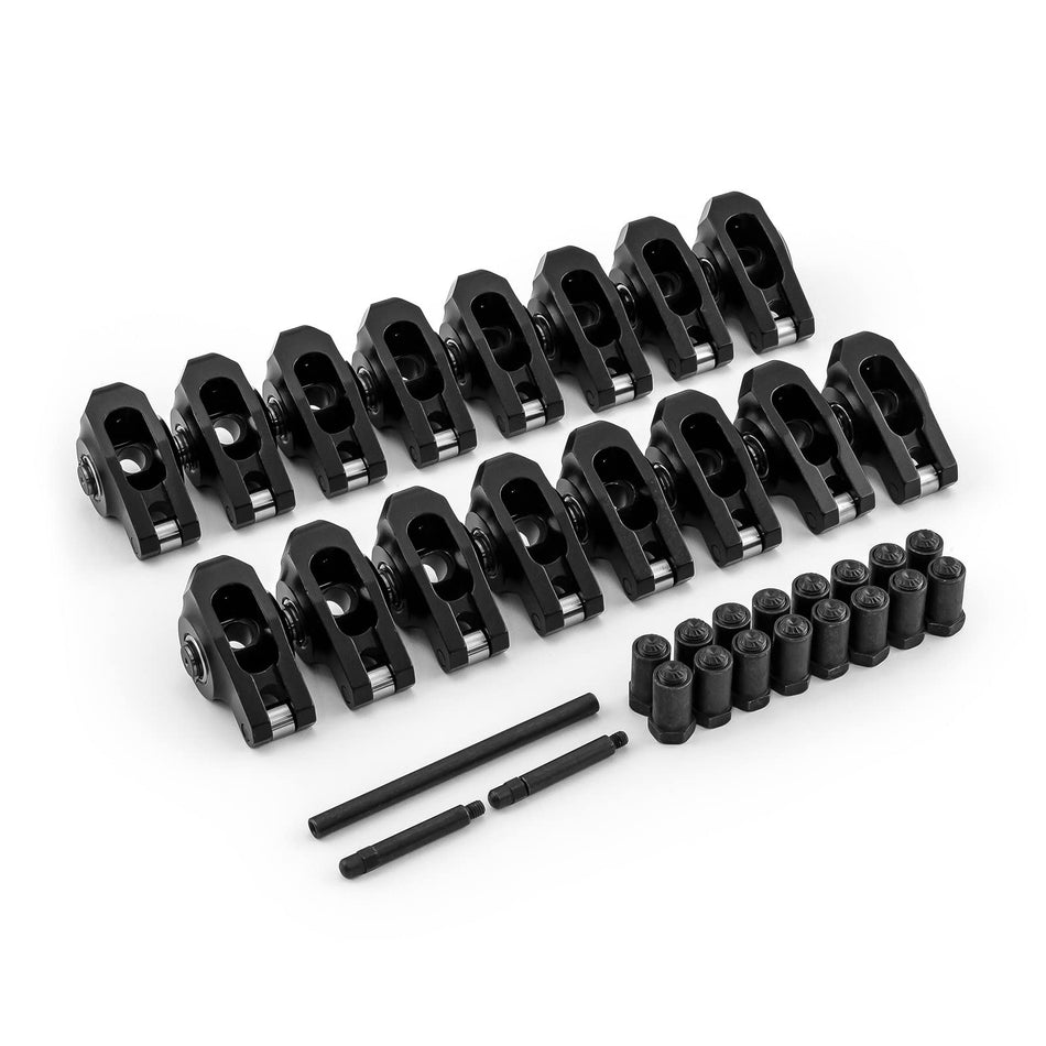 Speedmaster 1-261-002 Fits Chevy SBC 350 1.5 Ratio 7/16 DNAu00ae Aluminum Roller Rocker Arms Set