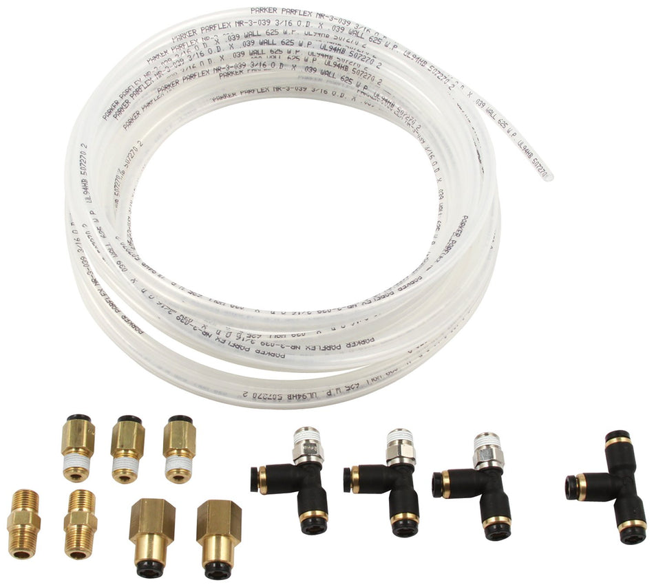 Allstar ALL48019 30' Deluxe Nylon Brake Line Kit