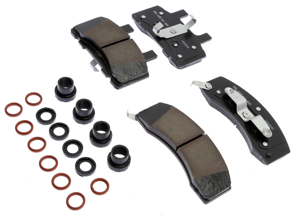 ACDelco Gold 17D370CHF1 Ceramic Front Disc Brake Pad Kit with Seals