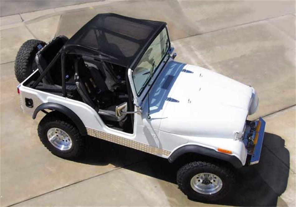 Warrior Products 1100 Breezer Top for Jeep CJ5 55-75