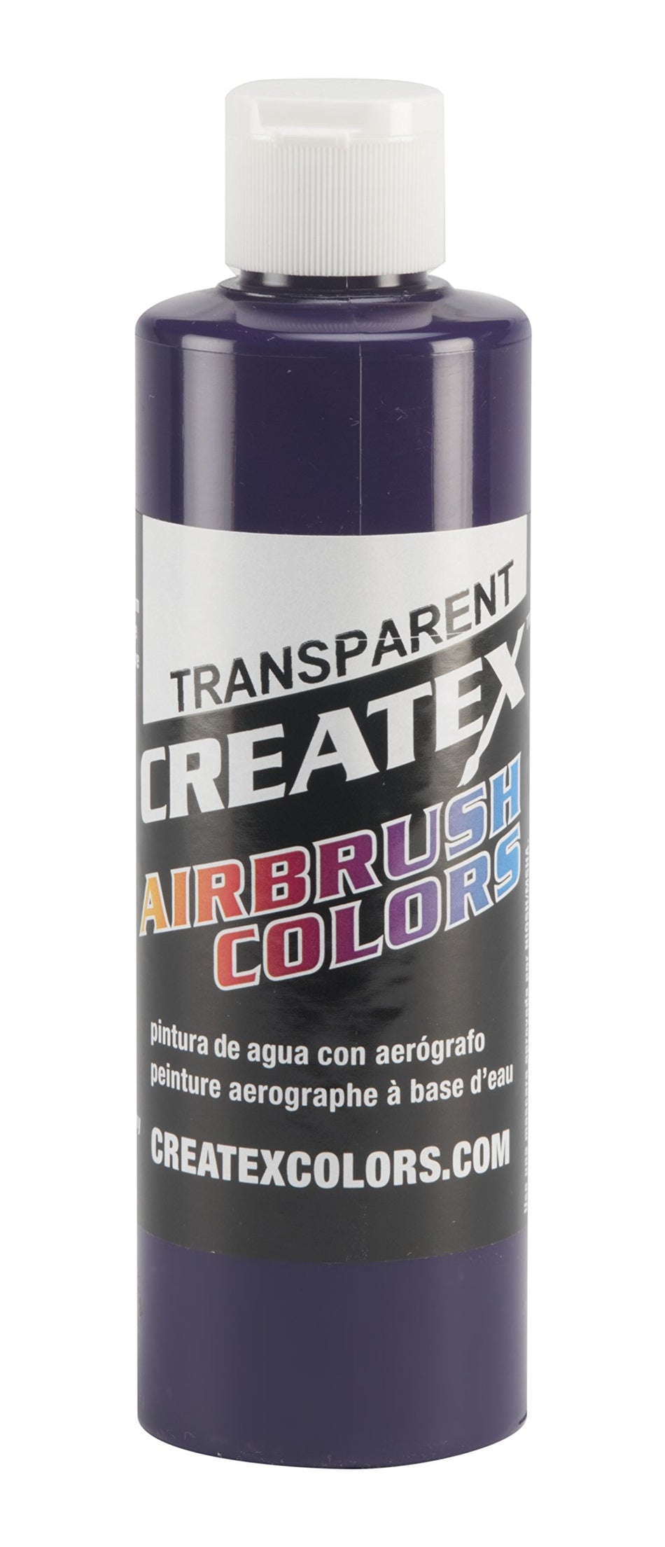 Createx Colors Paint for Airbrush, 8 oz, Transparent Red Violet
