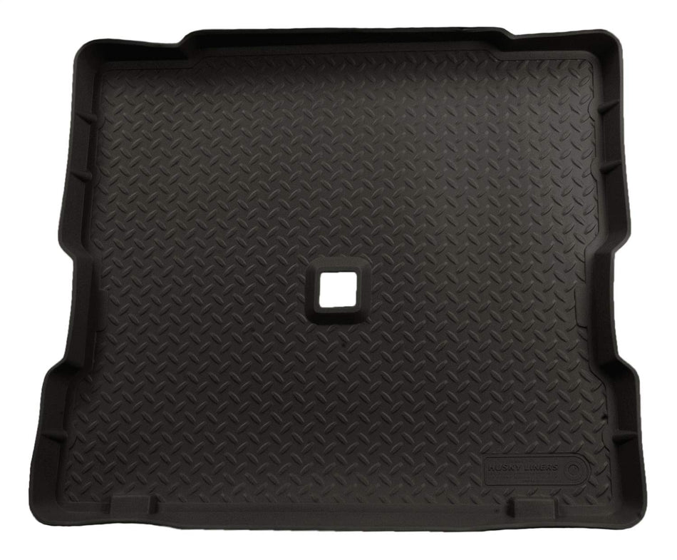 Husky Liners Classic Style Series | 1987 - 1995 Jeep Wrangler, 1997 - 2002 Jeep Wrangler | Cargo Liner, Black | 21751