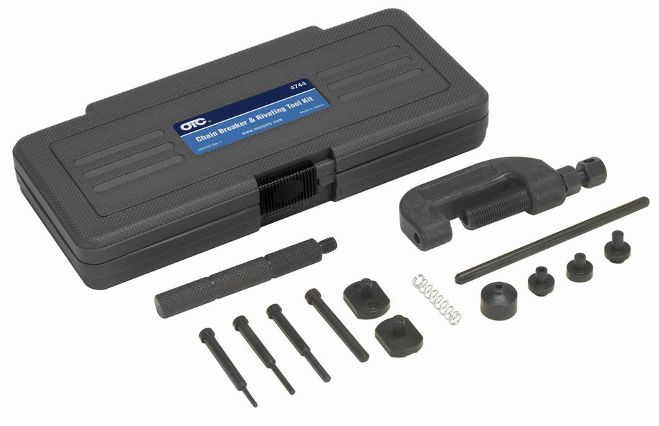 OTC 4744 Chain Breaker and Riveting Tool Kit