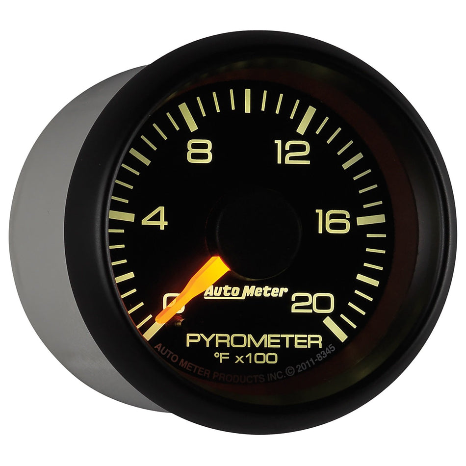 Auto Meter 8345 Chevy Factory Match Electric Pyrometer Gauge Kit
