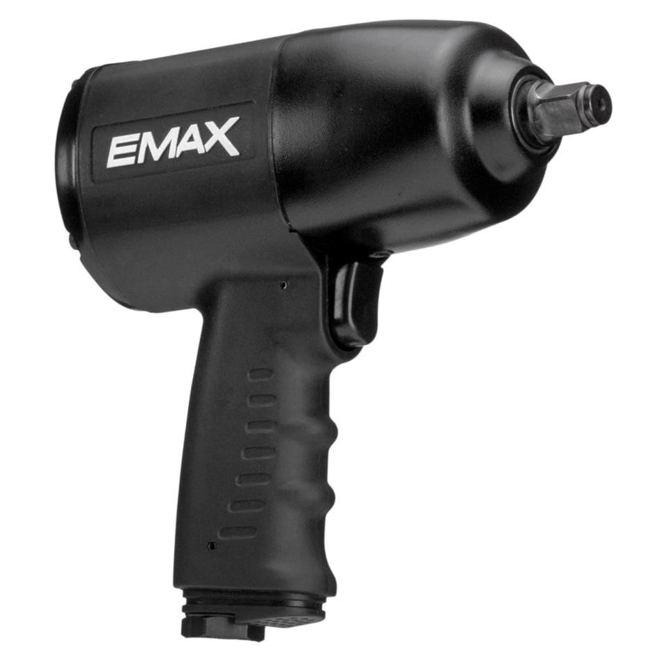 EMAX Air Impact Wrench - 1/2 Drive Pneumatic Mechanic Tool with 750 ft lbs Max Torque & 8,000 RPM - EATIWC5S1P