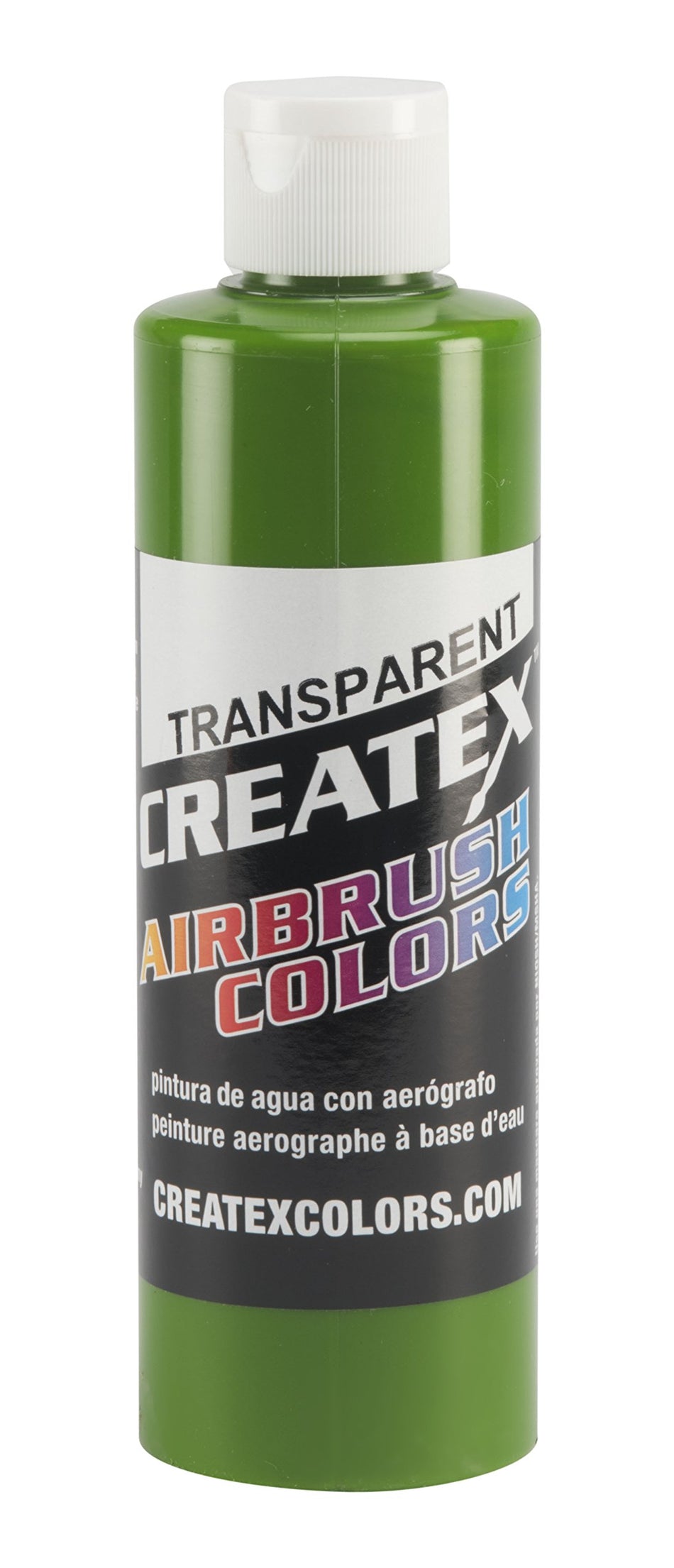 Createx Colors Paint for Airbrush, 8 oz, Transparent Tropical Green