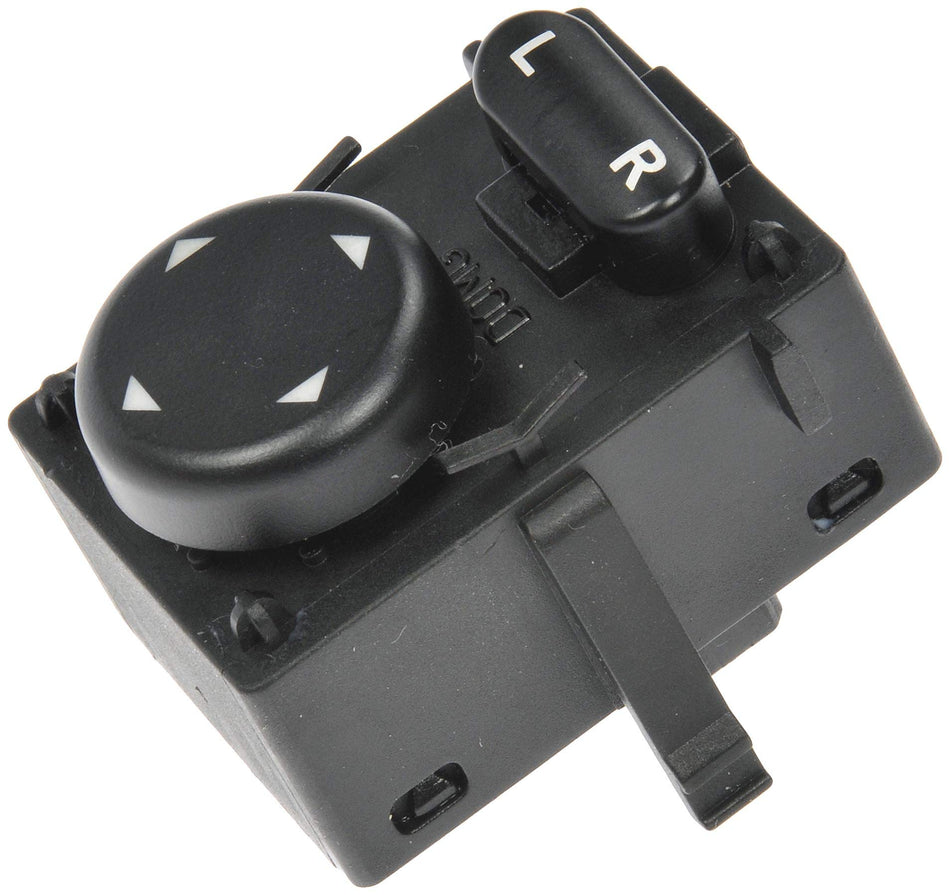 Dorman 901-5202 Front Driver Side Heavy Duty Power Mirror Switch Compatible with Select Freightliner Models, Black